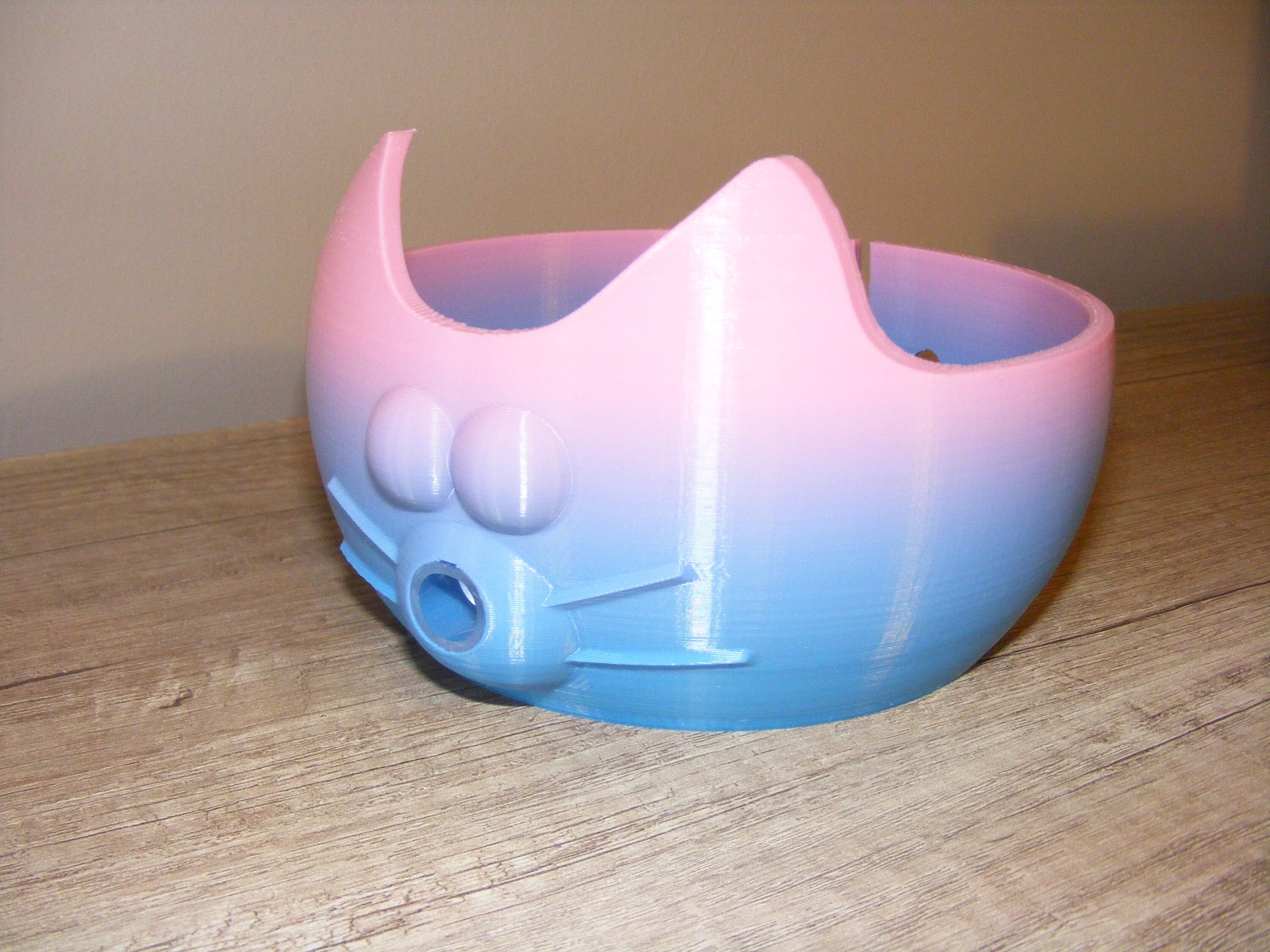 Cat Yarn Bowl Sleeping Cat Plastic Yarn Bowl No Snag Yarn Etsy