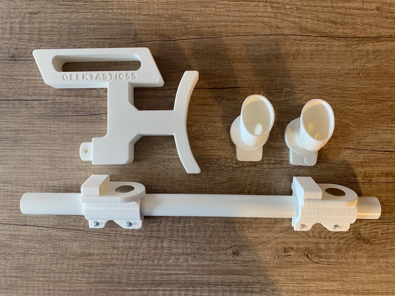 VR Gun Stock fits Oculus Quest 2 touch controllers. Onward Gun Etsy