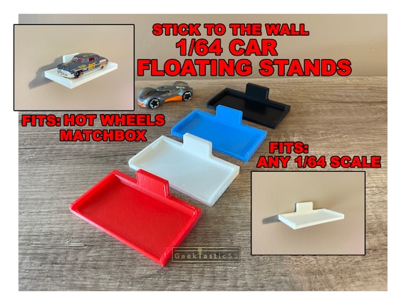Display Stand for Hot Wheels | Wall Mount for Matchbox Collectable