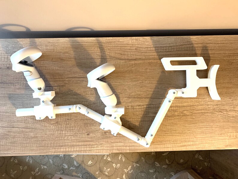 VR Gun Stock PRO fits Oculus Quest 2 touch controllers. Onward Etsy