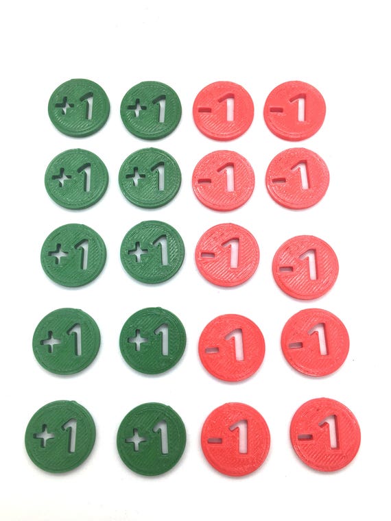 マジック：ザ・ギャザリング - MTG トークン +1 & -1 - カウンター