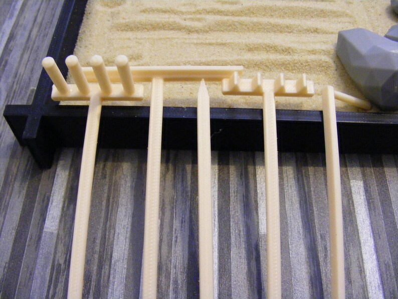 Mini Zen Garden Tabletop Zen Garden Kit Sand Garden Etsy Australia