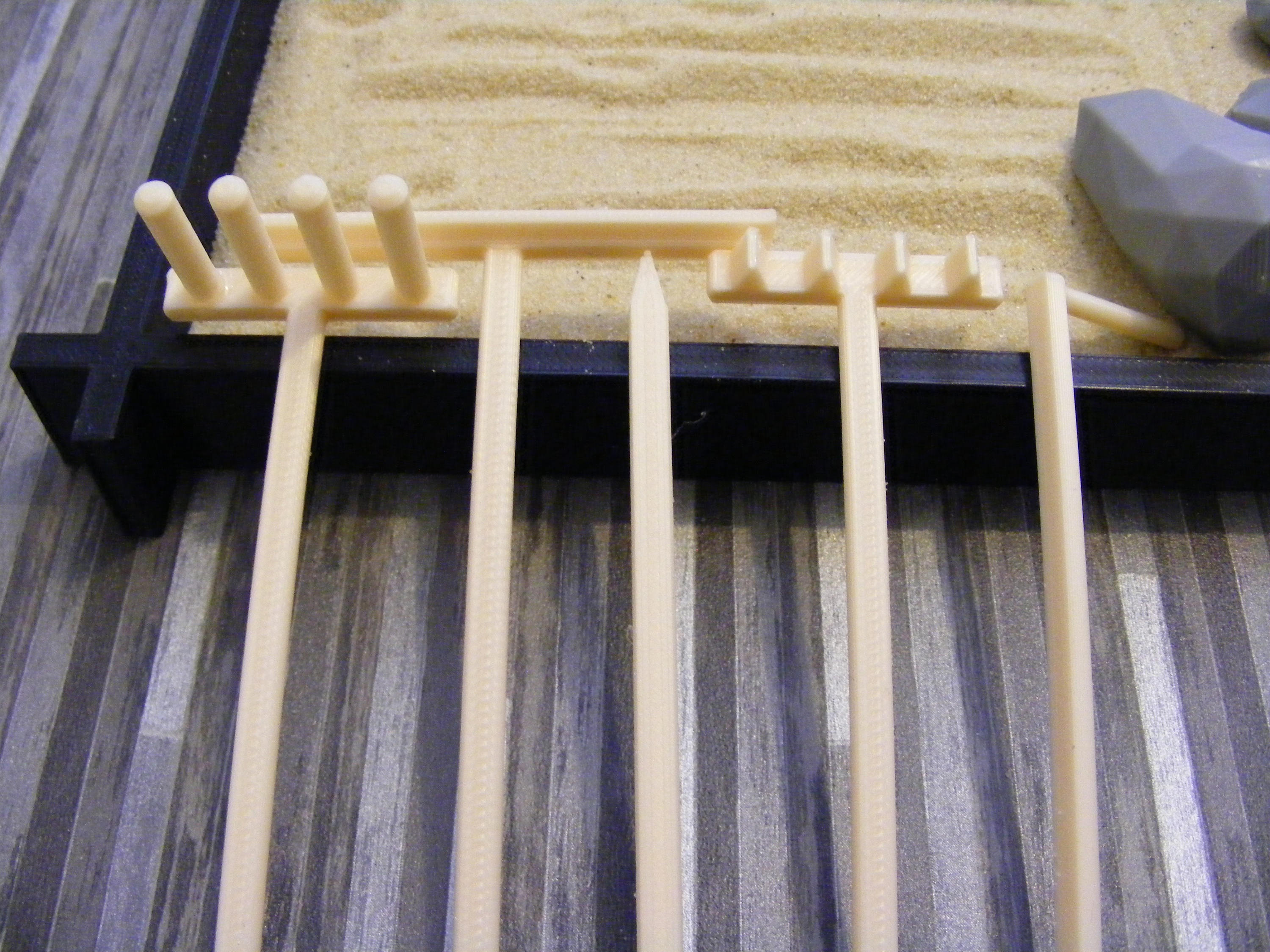 Mini Zen Garden Tabletop Zen Garden Kit Sand Garden Etsy Australia