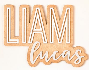 how to write fancy letter Wooden Name sign 12" to 54" wide! - Custom Name Sign - Nursery Decor - wall art above a crib - Baby Gift - Baby Shower - Cursive font