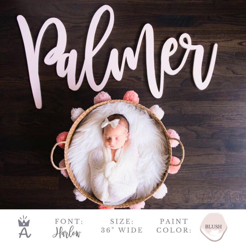 Nursery Decor Name Sign, Boho Baby Name Sign, Custom Wood Name Sign, Neutral Nursery Wall Decor image 16