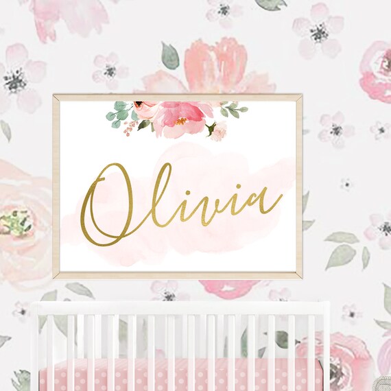 pink nursery decor