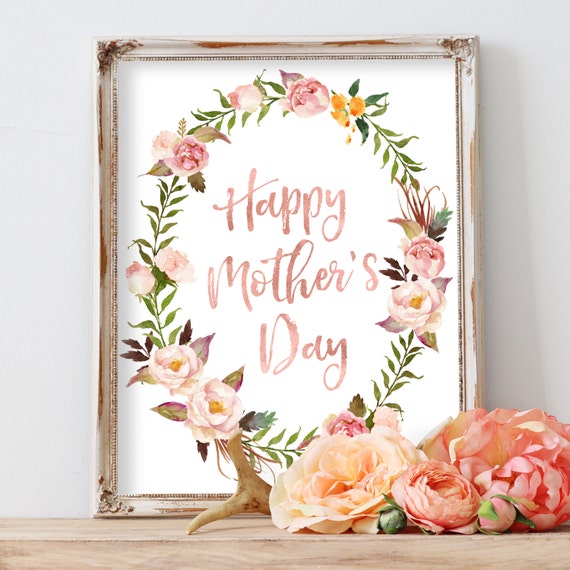 Mother’s Day gift last minute Mother’s Day gift beautiful gift for mum, print at home moms day printable Mother’s Day gift mother
