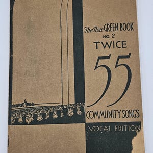 Libro di canzoni della comunità degli anni &#39;30