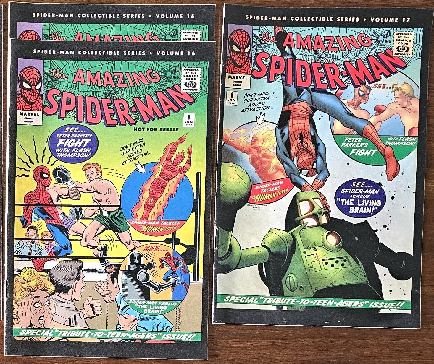 Spiderman Collectible Comic Series SET Reprints Etsy