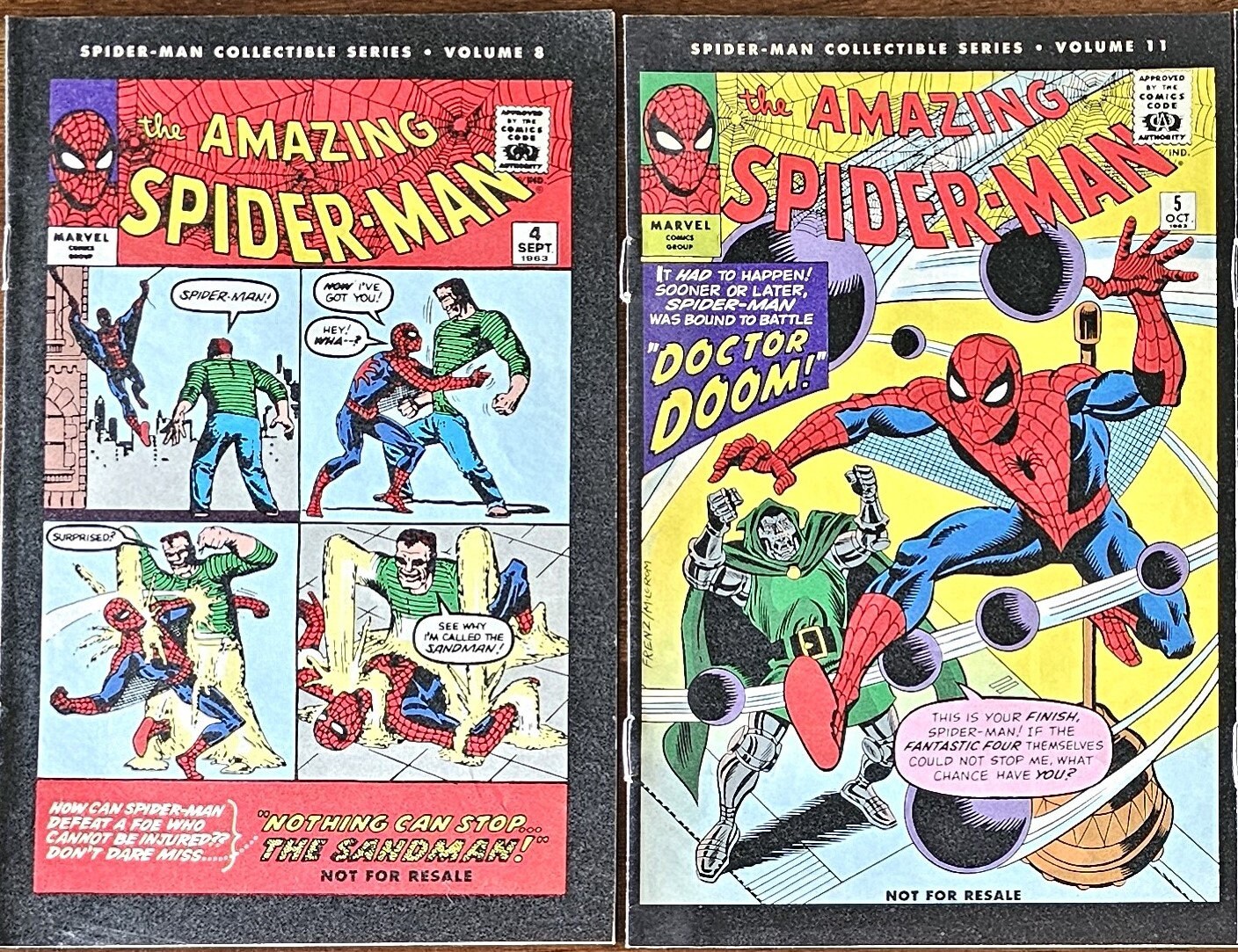 Spiderman Collectible Comic Series SET Reprints Etsy