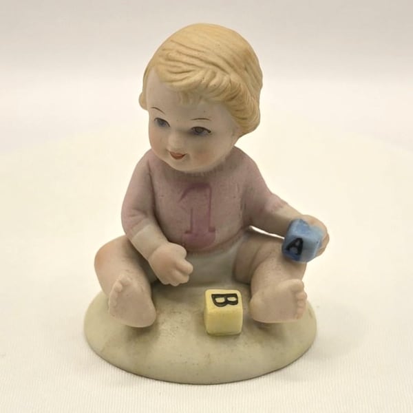 1983 Enesco Figurine Growing Up Girls