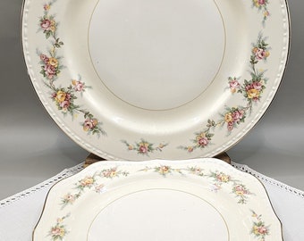 Homer Laughlin Countess Pattern SET Dinner and Salad Plate Vintage