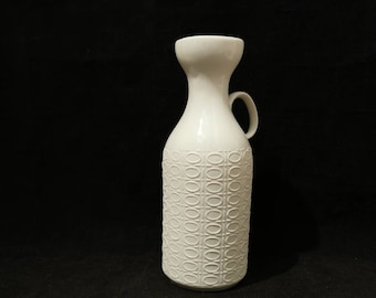 Tolle Bisquit Vase Handarbeit Vintage Blumenvase Porzellan Porzellanvase