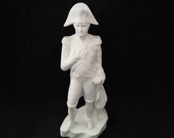 Bisque italien Napoléon Bonaparte figurine porcelaine Beccafichi signé France