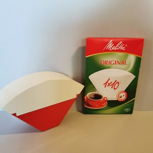 Melitta plastic filter bag holder XL 1960s for 1x4 coffee filter bags