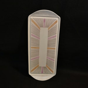 Cake plate 60s vintage cake plate king cake plate