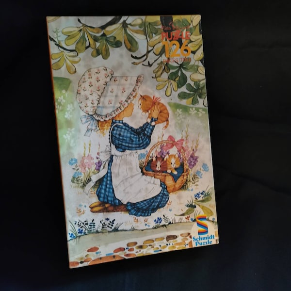 Vintage Miss Petticoat Puzzle 70er Jahre 126 Teile komplett zauberhaft