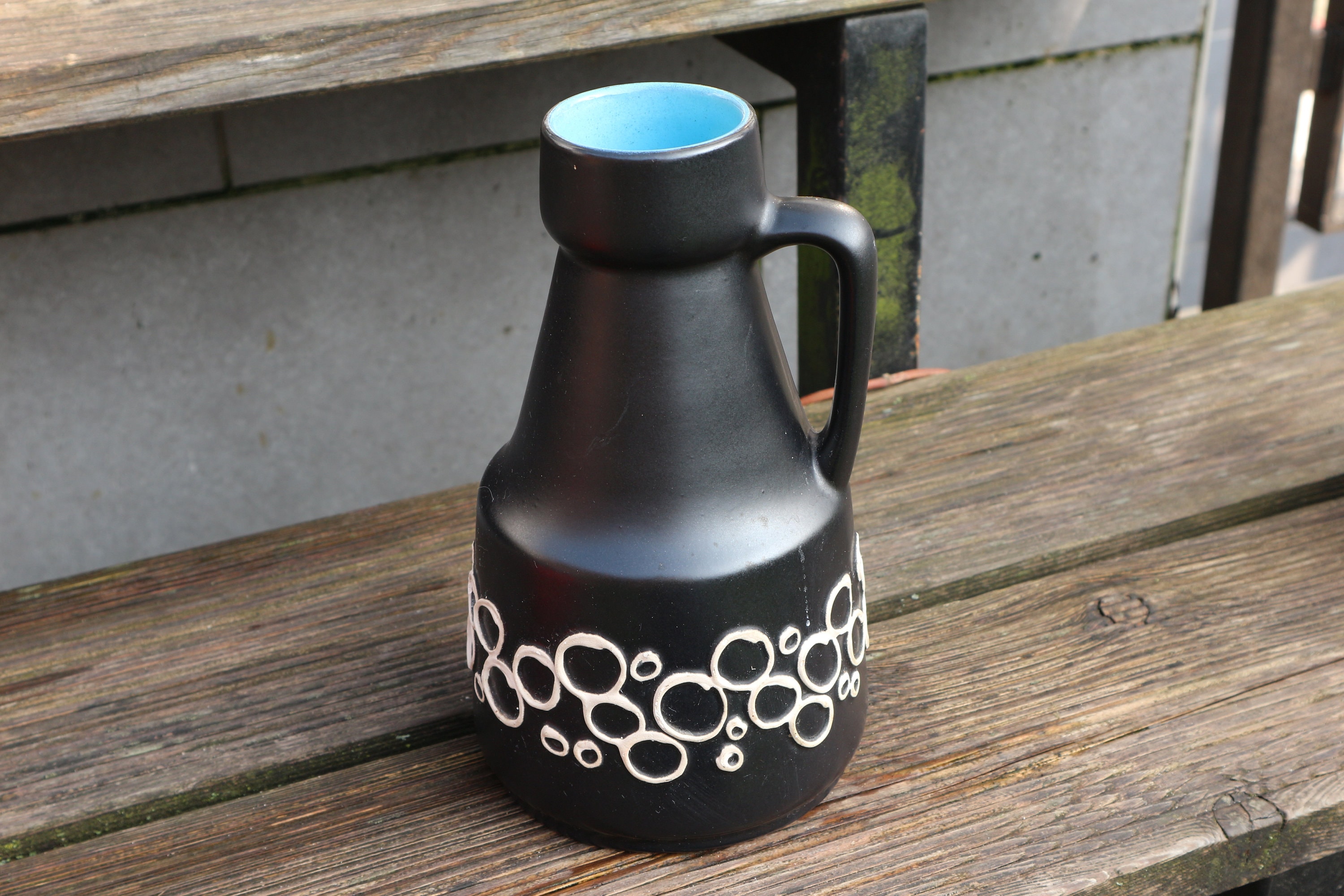Vintage 70s Vase Shrill Scheurich 3025-20 Gerz - Etsy