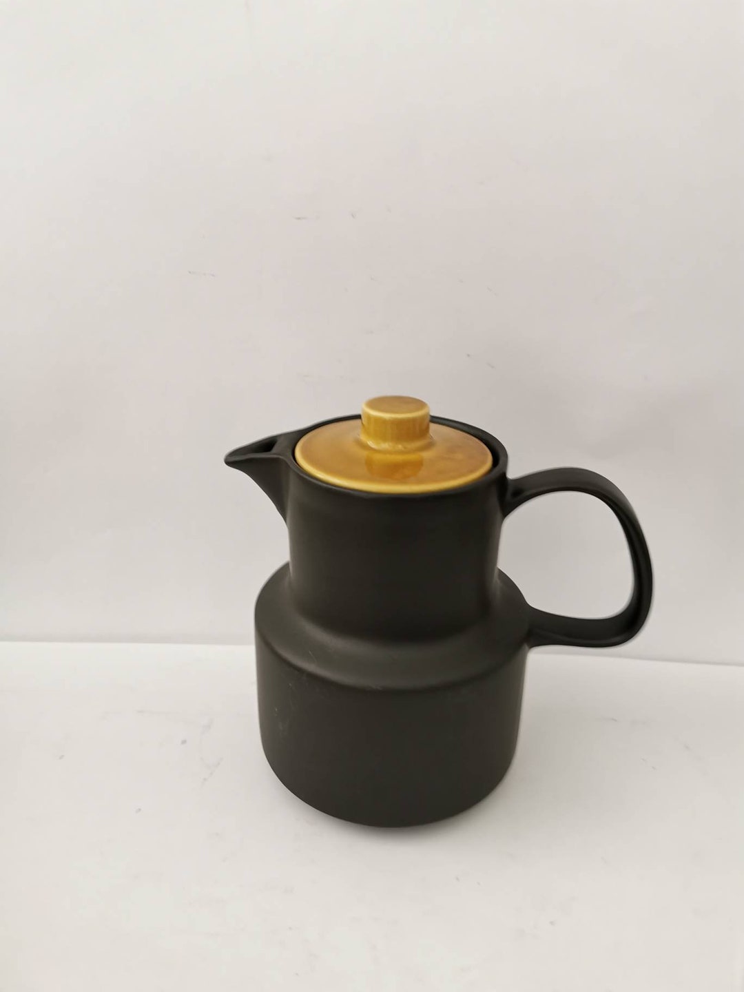 Old Melitta Coffee Pot Teapot 70s Melitta Copenhagen Black / Etsy