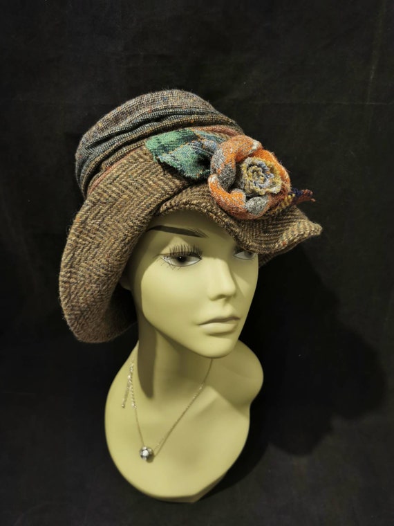 Vintage Hat Nemaja Bell Hat GREVI Wool Virgin Wool 56 58 - Etsy