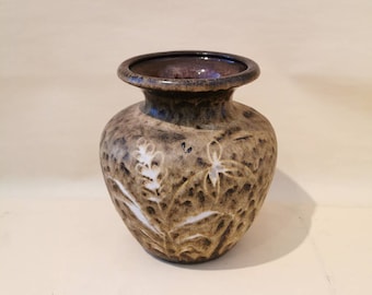 50er Vase Keramik West Germany mid-century 1950s Tischvase 202-18