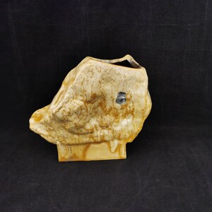 Zeldzame ES keramische vaas Emons and Sons Fat Lava 50s 60s 672-15 bloemenvaas