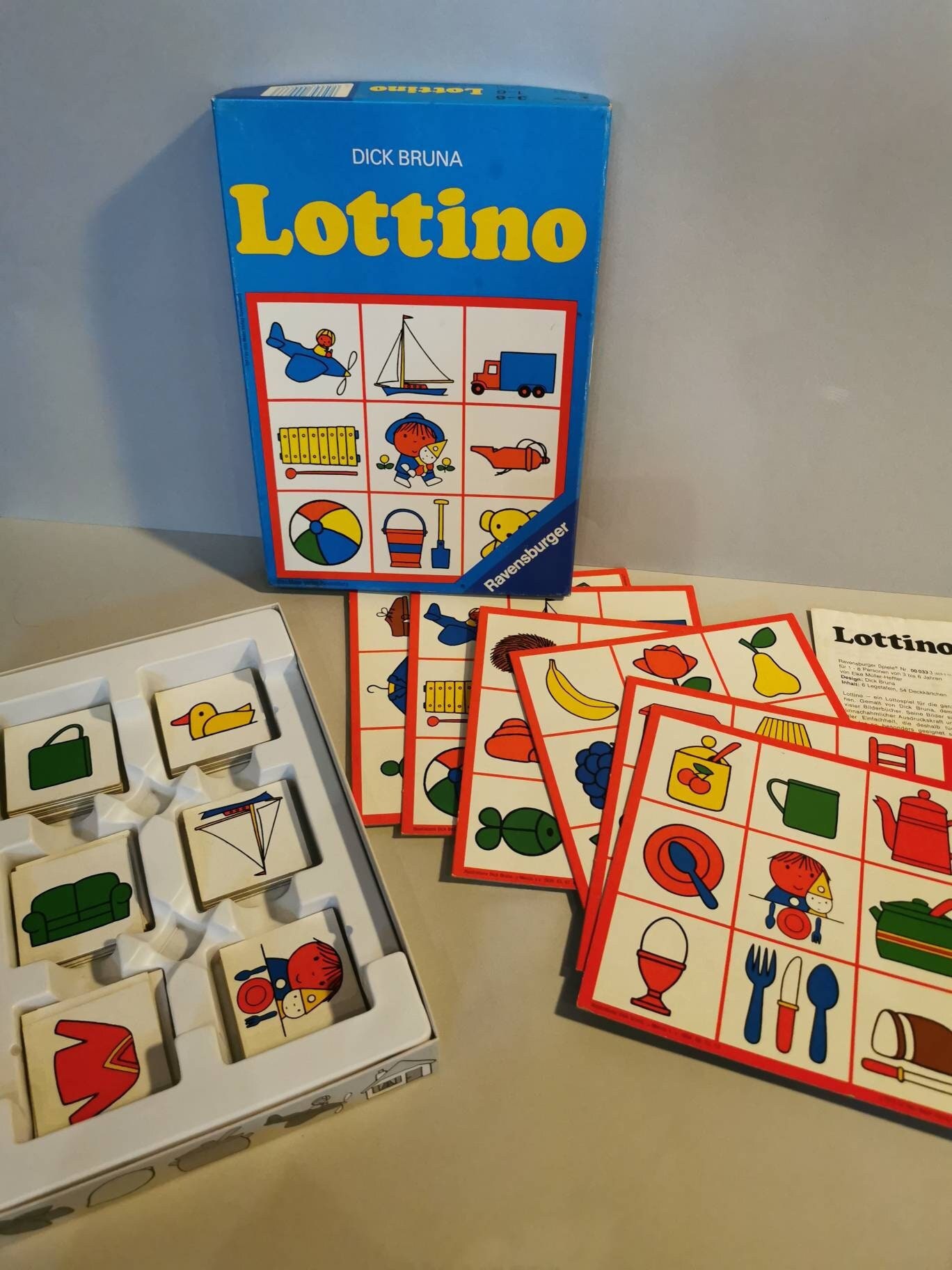 Gloed Met bloed bevlekt Veilig Lottino Lotto Game 70s Dick Bruna Vintage - Etsy