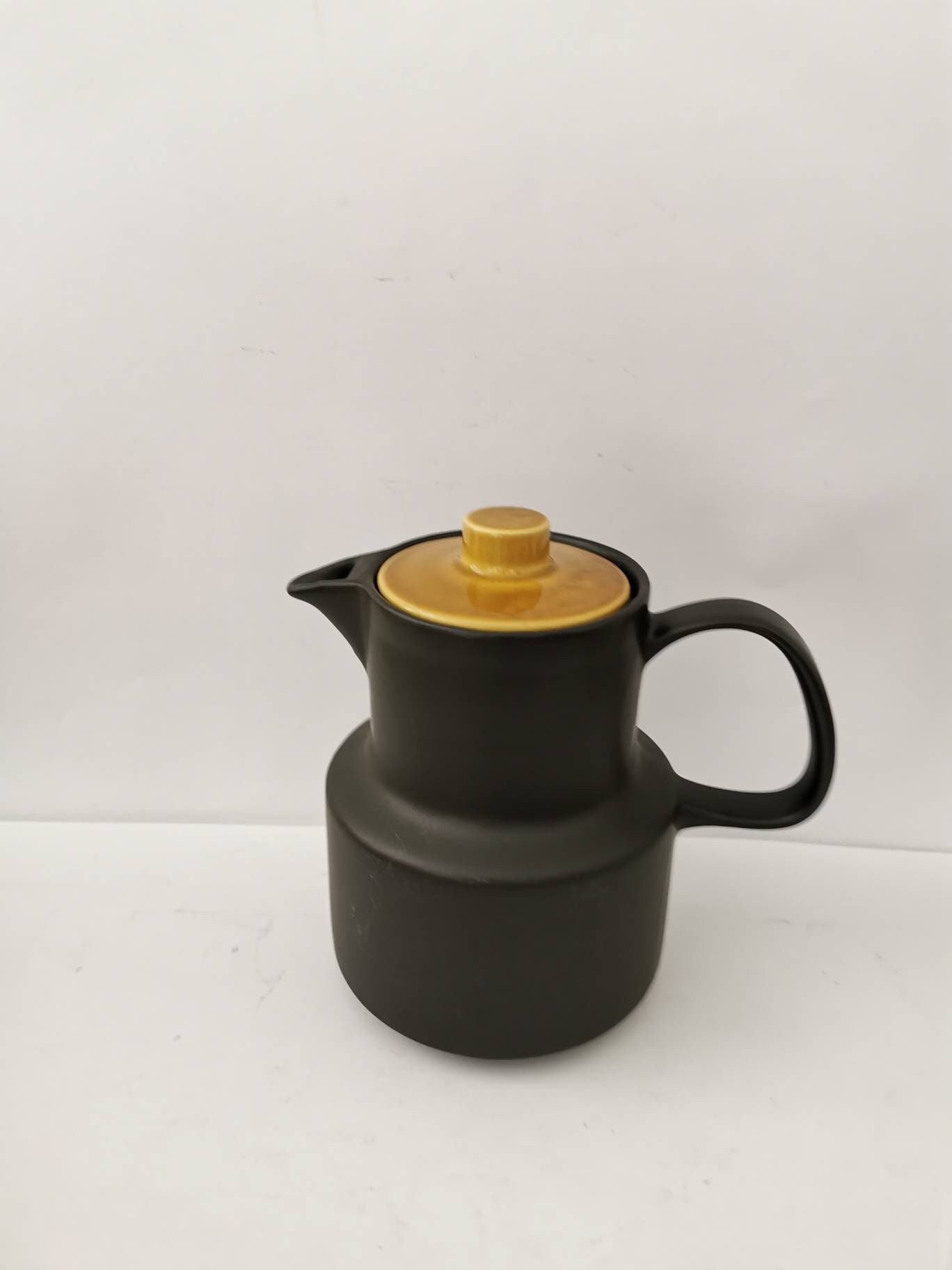 Old Melitta Coffee Pot Teapot 70s Melitta Copenhagen Black