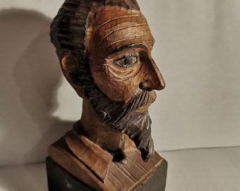 Ouro Artesania Don Quixote Wood Carving Spain - Etsy