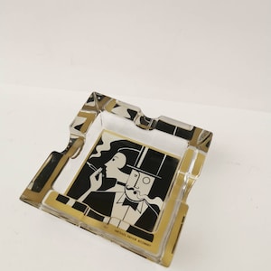 Michael Sieger Ashtray Glass Bowl Ascher Ritzenhoff diseño - Etsy