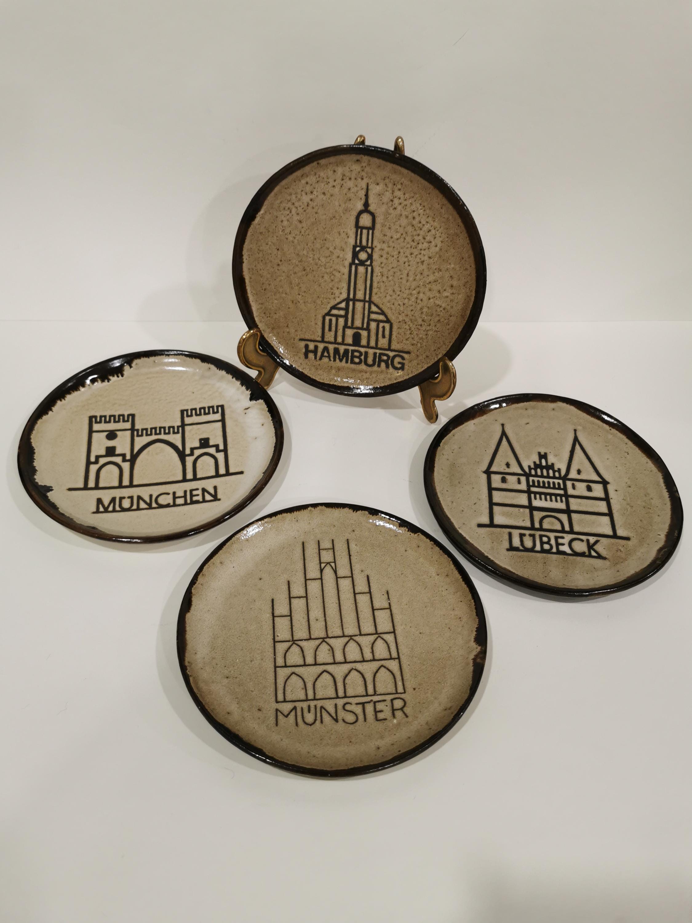Hamburg plates - Etsy 日本