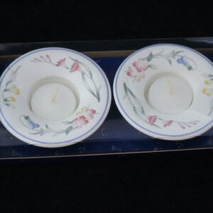 2 kaarsenhouders/kaarsenhouders Villeroy en Boch modern design