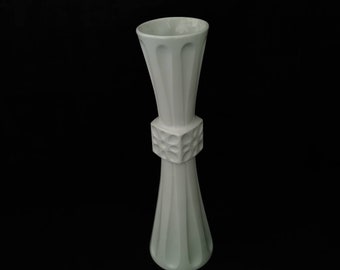 Außergewöhnliche Vintage Blumenvase Vase Porzellan weiß Schumann Arzberg