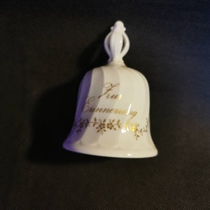 Porcelain Bell Royal Tettau Vintage Bell To commemorate the bell