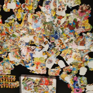 XL mixed lot of gleams all sorts of motifs 50-70s angel fairy tale children 650-700 pieces image 2