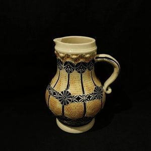 Henkelkrug Krug Vase Design Sammler 50er 60er oder älter Jahre Wasserkrug Shabby Weinkrug Westerwälder