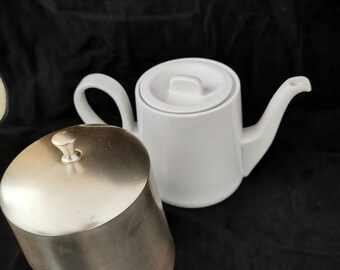 Coffee Pot Thermo Pot Art Deco Porcelain Bauscher Coffee Pot Vintage