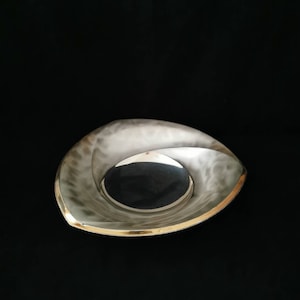 Orig. WMF Ikora tower mark bowl silver plated 50s shabby silver plated