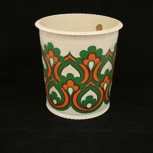 Emsa trash can 70s retro design vintage colorful waste bin trash can bucket seventies