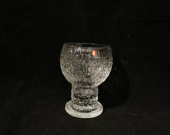 Vintage Tapio Wirkkala glass manufacturer Iittala style Scandinavian design era 50s Made in: Finland