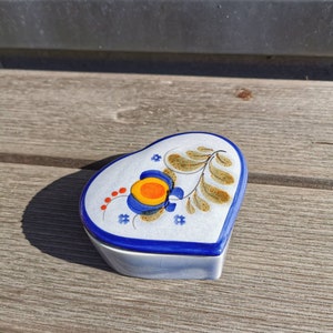 Vintage Vorratsdose  Schramberg Keramik Deckeldose Keramik