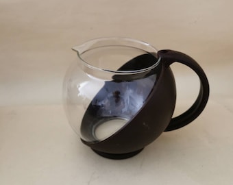 Vintage Teekanne Glas Glaskanne 70er Jahre Tee Kanne Teekanne