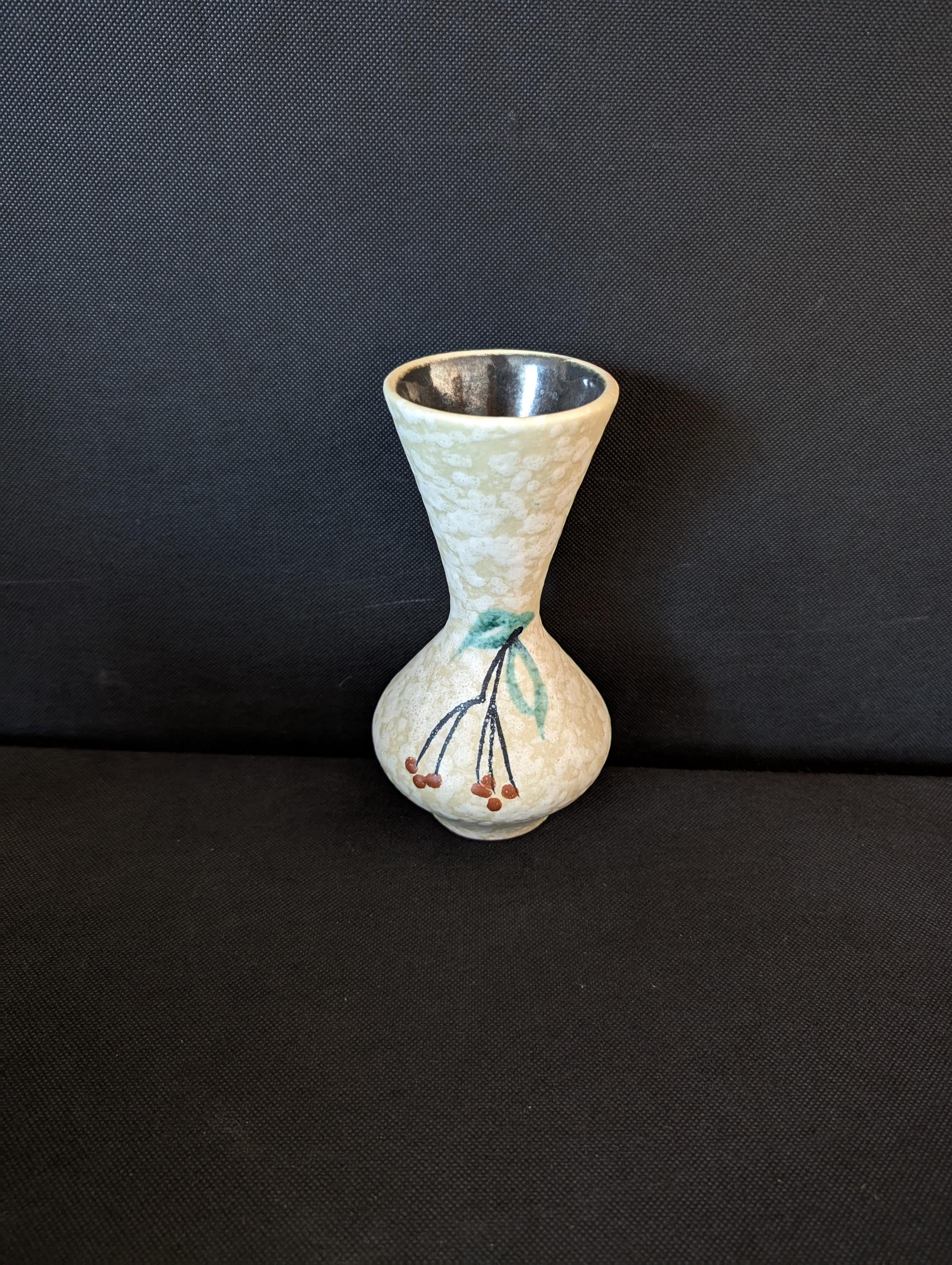 陶器製【花瓶】 花瓶 セラミック 西ドイツ陶器 ヴィンテージ装飾 花瓶 素晴らしい外観