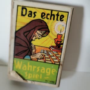 Il vero gioco di predizione del futuro 1920 n. 1269 carte gioco di carte Tarocchi antico Kipper