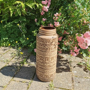 シューリッヒ 花瓶 60年代 ファットラバ 花瓶 花瓶 ヴィンテージ ブルー wgp 41 cm