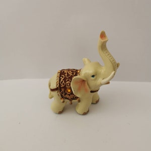 Elephant figure 60s great decoration lucky charm 12 cm