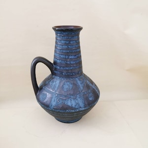 Carstens Ceramic Vase Vintage 50s Ankara West Germany