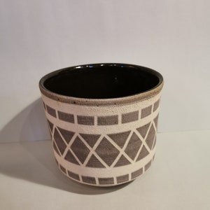 Grote Plant Pot It Keramiek Vintage jaren &#39;70 Plantenbak West-Duits Aardewerk jaren &#39;70 Bloempot Fat Lava WGP