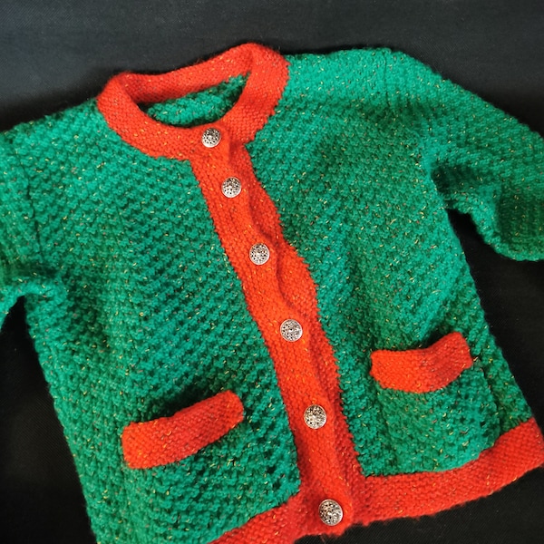 Isar-Trachten Kinderstrickjacke Mädchen - Elegante Trachtenjacke