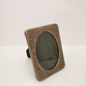 Beautiful metal vintage picture frame frame ancestral gallery photo photo frame